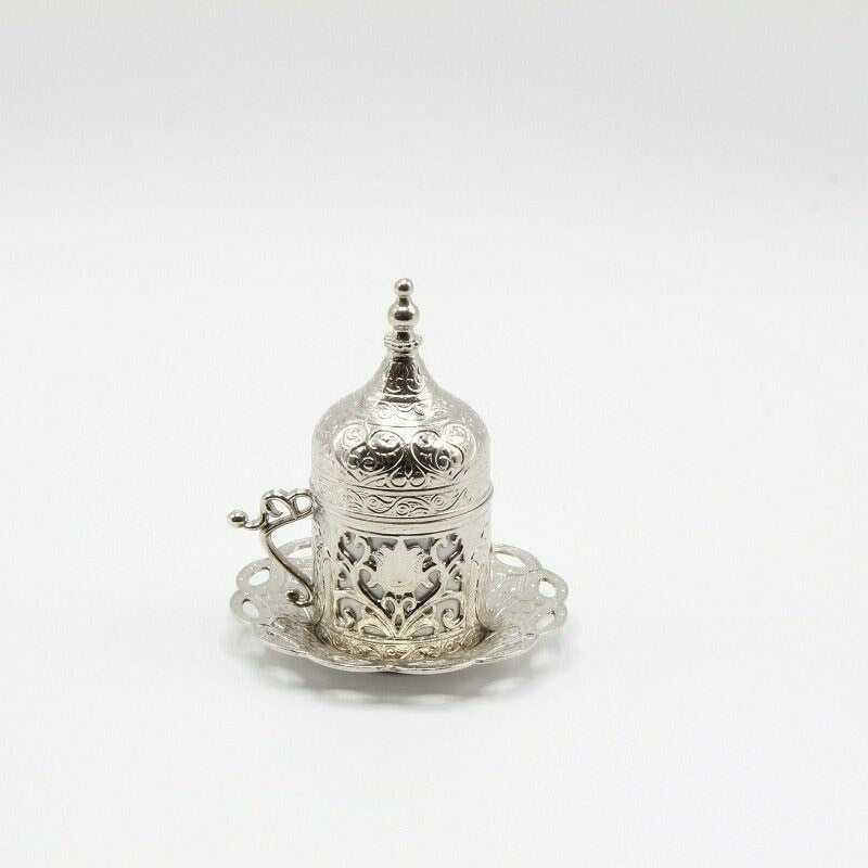 Premium Quality Authentic Anatolian Arabic Copper English Coffee Cup Greek Espresso Cup Made in Turkey Secondary image