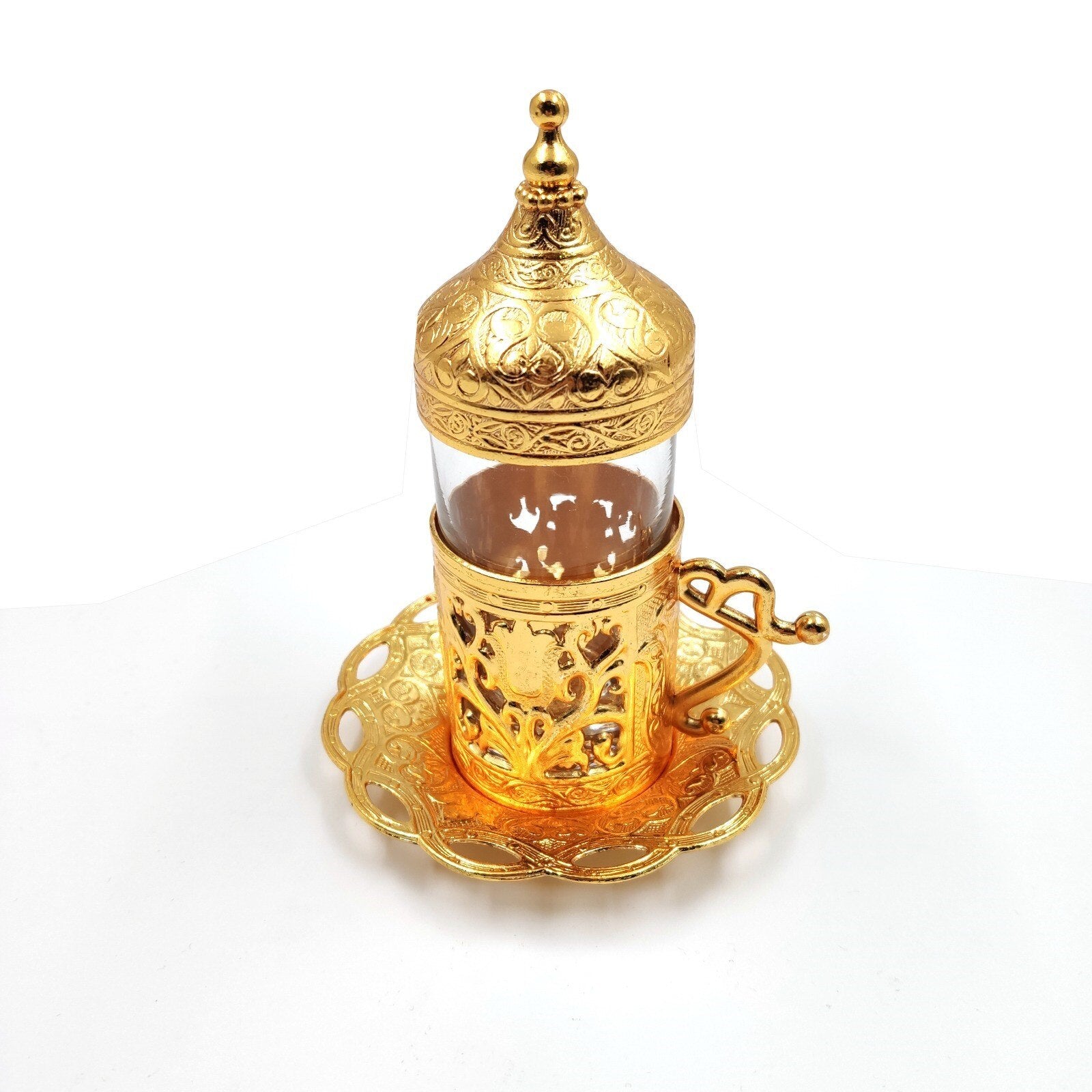 Authentic  Tea Water Sherbet Serving Cup Glass