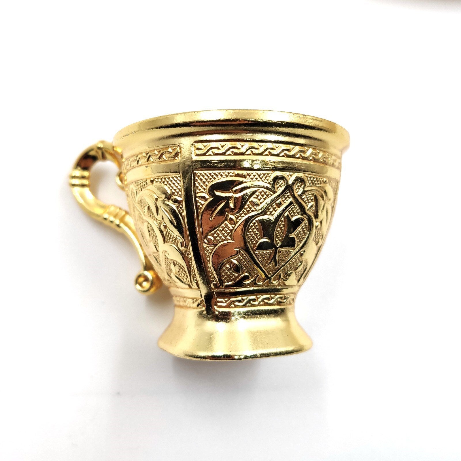 Drinking of Zamzam Set Silver Marbled Plated Tray Cups Islamic eid al adha gift