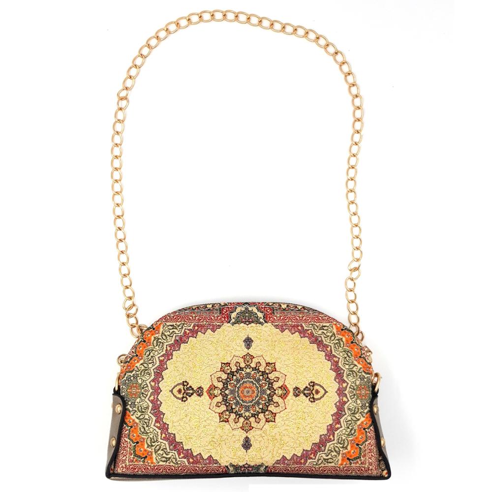 Fashion Girl Vintage Bohemian Woven Women Retro Weave Feather Tassel Flip Cover Crossbody Bag Shoulder Bag