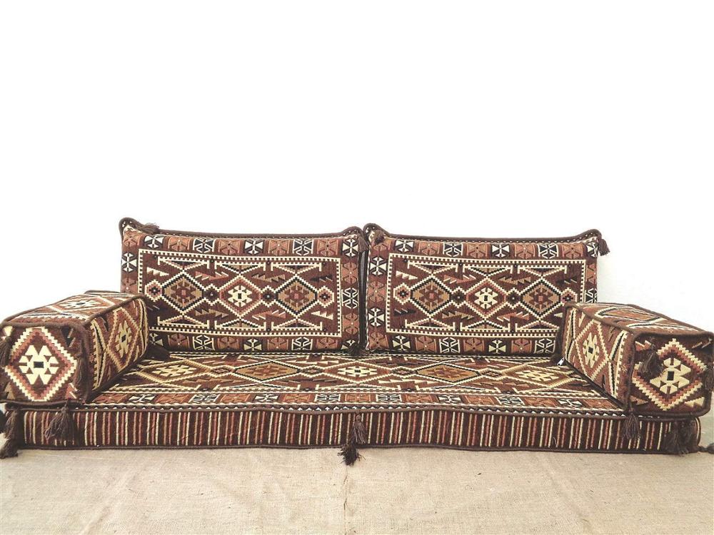 Arabic Floor Seating Sofa Arabic Majlis Seating Pillowcases Cushion Hookah Lounge Sofa English Seating Set