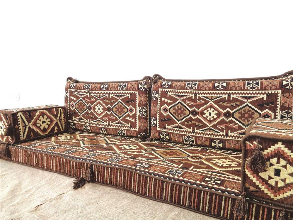 Arabic Floor Seating Sofa Arabic Majlis Seating Pillowcases Cushion Hookah Lounge Sofa English Seating Set